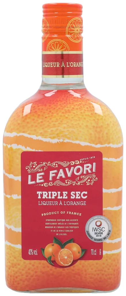 Lesgrand Le Favori Triple Sec Orangenlikoer | 40 % Vol | 0,7 L 6 Lesgrand Le Favori Triple Sec Orangenlikoer | 40 % Vol | 0,7 L – Bild 6