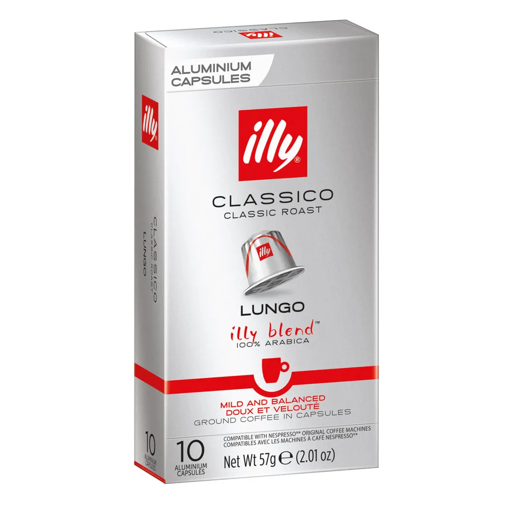 Illy - Classico Lungo Kaffeekapseln - 10 Kapseln 2 Illy - Classico Lungo Kaffeekapseln - 10 Kapseln – Bild 2