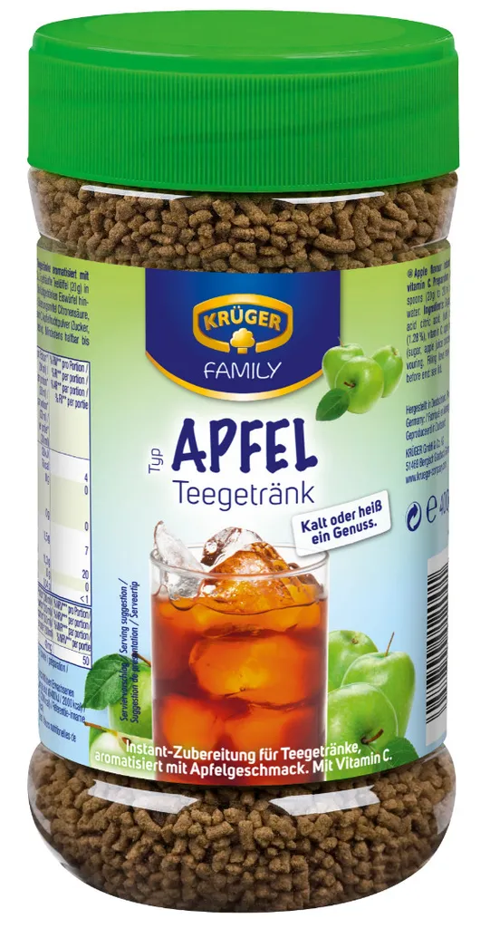 Krüger Family Apfel Teegetränk, 400g 1 Krüger Family Apfel Teegetränk, 400g