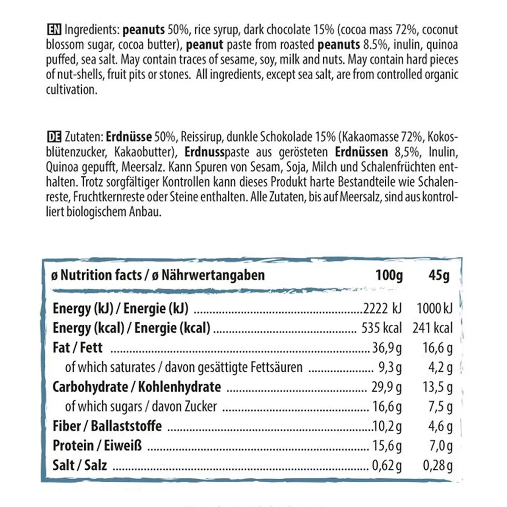 Naturally Pam By Pamela Reif | Nut Cluster | Nuss Snack | 1 X 90g | Peanut Choco 4 Naturally Pam By Pamela Reif | Nut Cluster | Nuss Snack | 1 X 90g | Peanut Choco – Bild 4