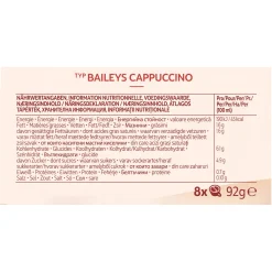 SENSEO Cappuccino Baileys Pads Sahnelikörgeschmack 10er Pack - 10 X 8 Getränke -Essen Verkäufe 034301a46f47542caddb416f931f708d