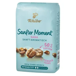 Tchibo Sana Sanfter Moment 50% Entkoffeiniert 500 G Bohnen
