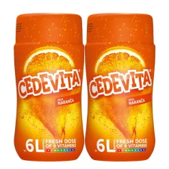 2 X Cedevita Orange Instant Pulver Vitamin Getränke Mix, 2 X 455g, Macht 12 L Saft Alkoholfreie