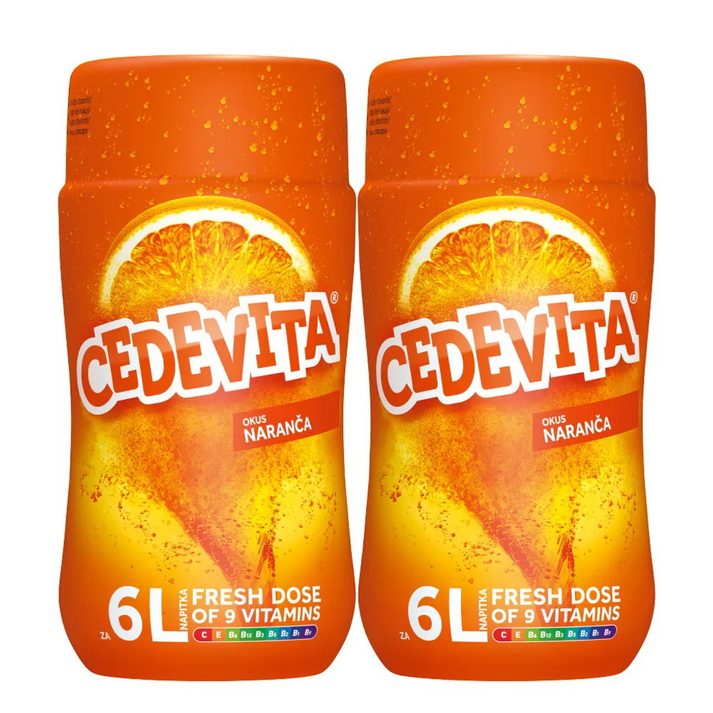 2 X Cedevita Orange Instant Pulver Vitamin Getränke Mix, 2 X 455g, Macht 12 L Saft Alkoholfreie 1 2 X Cedevita Orange Instant Pulver Vitamin Getränke Mix, 2 X 455g, Macht 12 L Saft Alkoholfreie