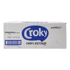 Croky Ketchup Chips Vegetarisch-vegan-glutenfrei-laktosefrei 20 Beutel X 40 Gramm 5 Croky Ketchup Chips Vegetarisch-vegan-glutenfrei-laktosefrei 20 Beutel X 40 Gramm -Essen Verkäufe 067a7d9e61e7916b6415c8c6d91256d4