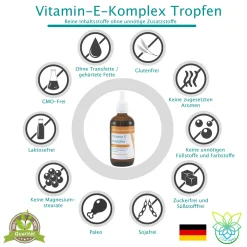 GbR Pawel M. Konefal/Birgit Konefal - Triccess GbR VITARAGNA® Vitamin-E Komplex Flüssig, Natürliches Tocopherol, Vitamin-E Öl In Bioaktiver Form In Hochwertigem Sonnenblumenöl Gelöst Als Hochdosiertes Liquid Mit 100 IE In 1g - 95ml 10 GbR Pawel M. Konefal/Birgit Konefal - Triccess GbR VITARAGNA® Vitamin-E Komplex Flüssig, Natürliches Tocopherol, Vitamin-E Öl In Bioaktiver Form In Hochwertigem Sonnenblumenöl Gelöst Als Hochdosiertes Liquid Mit 100 IE In 1g - 95ml -Essen Verkäufe 0697d7175cd04cb6c817e71e35d06302