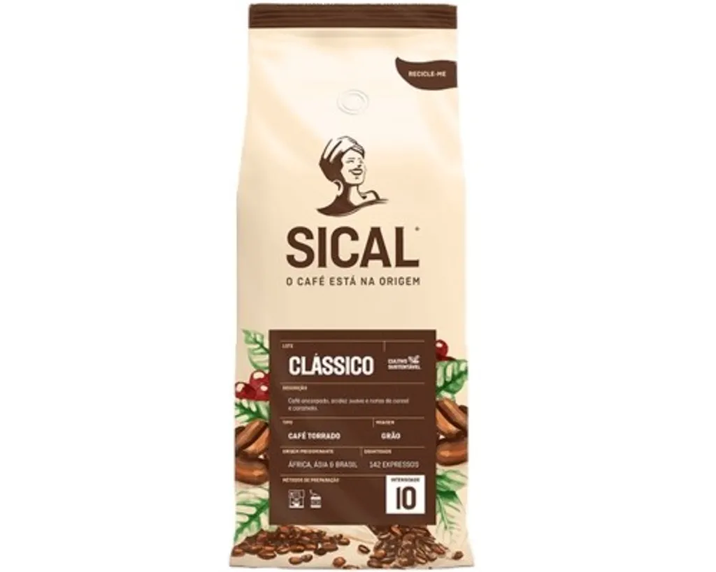 Nestle Portugal Röstkaffee, Ganze Bohne - Café Sical Classico 1Kg - Portugal 1 Nestle Portugal Röstkaffee, Ganze Bohne - Café Sical Classico 1Kg - Portugal