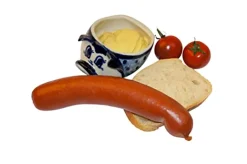 Meisters Wurst- Und Fleischwaren Bautzen Rindsbockwurst Reine Rinderwurst Geräuchert | Bockwurst Rind | 100% Rindswurst Aus Dem Buchenholz Räucherofen | Wurst Geräuchert | Regionales Rindfleisch (Rinderbockwurst, 500g) -Essen Verkäufe 074387cca755caab9f4468730b80a131