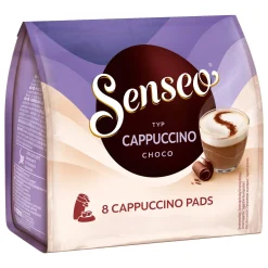 SENSEO Typ Cappuccino Choco Pads 10er Pack - 10 X 8 Getränke -Essen Verkäufe 07c1957f7bec384df64a15812c9fa74c