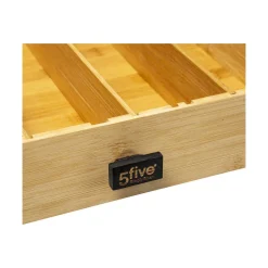 5five Simply Smart Aufbewahrungsbox Kaffe Kapsel Modern Metall Bambus Schwarz/braun 7,5cm X 33cm X 31cm -Essen Verkäufe 0819644cdd584535b6e5e5cc3e82d544