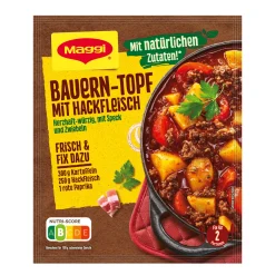 Maggi Fix Bauern-Topf Mit Hackfleisch