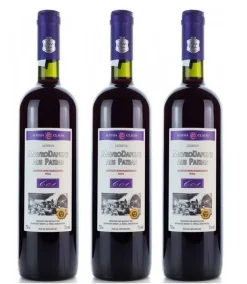 Achaia Clauss 3x750ml Mavrodaphne Rotwein Imperial 15% Vol. Griechischer Dessertwein Set