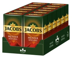 JACOBS Meisterröstung Filterkaffee 12 X 500 G Kaffee Gemahlen