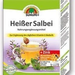 Sunlife Heißer Salbei + Honig Sticks A 20 Stück 2er Pack