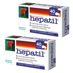 Teva Pharma Hepatil 2x40 Tab Fettstoffwechsel Leberunterstützung Cholin Lebererkrankungen