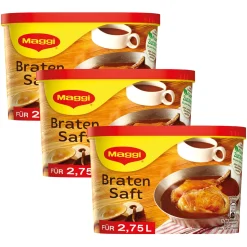 Maggi Braten Saft Ideal Mit Herzhaft Würzigen Geschmack 242g 3er Pack