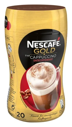 Nescafé® Nescafé Gold Typ Cappuccino Entkoffeiniert | 250g Dose 16 Nescafé® Nescafé Gold Typ Cappuccino Entkoffeiniert | 250g Dose -Essen Verkäufe 0b0f14d017a60c3ddbd7102ef87eca62