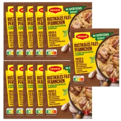 Maggi Fix Rustikales Filet Pfännchen In Cremiger Sauce 33g 11er Pack