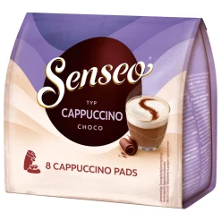 SENSEO Typ Cappuccino Choco Pads 10er Pack - 10 X 8 Getränke -Essen Verkäufe 0c631c6a30d3b3e24364091db9139ba9