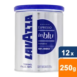 Lavazza - In Blu Gemahlener Kaffee - Dose 12x 250g