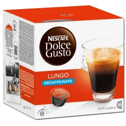 Nescafé® Nescafé Dolce Gusto Lungo Decaffeinato Entkoffeiniert | 16 Kaffeekapseln