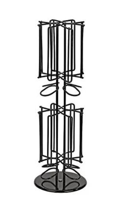 James Premium® Kapselspender Für Nespresso 40 Kapseln Drehbar Schwarz