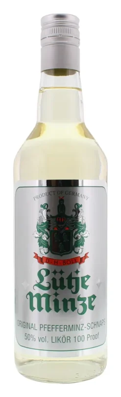 D.H. Boll Lütje Minze Pfefferminz Likör Mit Der Frische Der Minze 700ml -Essen Verkäufe 0e010f77b74b71f17c234b6ebc545b9e