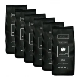Kaffeebohnen Espresso Schwarz Lollo Caffè 1 Kg X 6 - Lollo Caffè