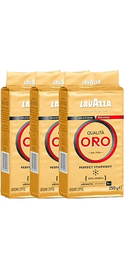 Lavazza Qualita Oro 3 X 250g Gemahlen
