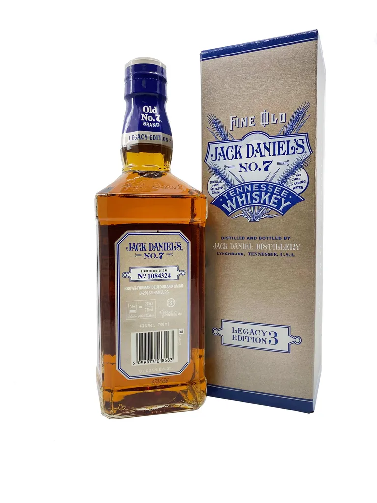 Jack Daniels Legacy Edition No. 3 0,7l 43%vol. 2 Jack Daniels Legacy Edition No. 3 0,7l 43%vol. – Bild 2