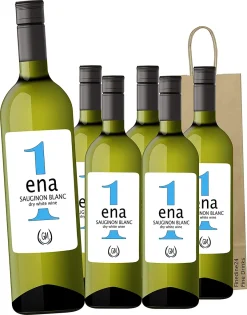 OREA - Griechische Delikassen Griechischer Wein Weisswein Sauvignoc Blanc 6x 750ml Mit Geschenktasche