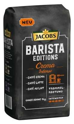 JACOBS Kaffeebohnen Barista Editions Crema Intense 2 X 1kg Ganze Kaffee Bohnen -Essen Verkäufe 128bb6f7db2433f14e6cce4934c50c00 2