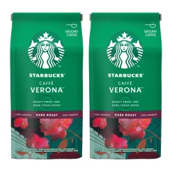Nestlé® Starbucks Caffè Verona Kaffee, 2er Set, Dark Roast, Röstkaffee, Röstig Süß, Gemahlen, 2 X 200 G