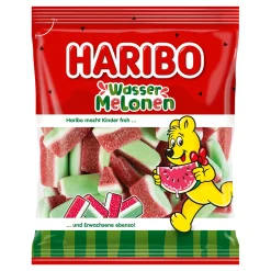 Haribo Melonen Trikolor 3cm Großen Fruchtgummihappen Dreifarbig 160g