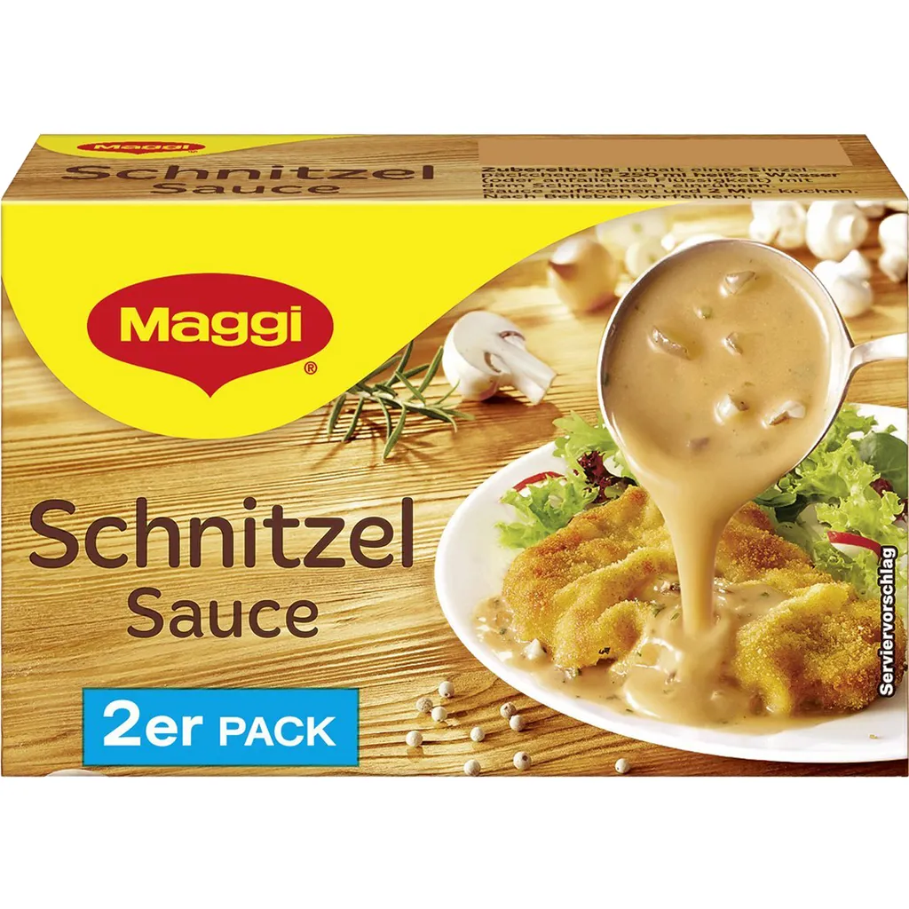 Maggi Schnitzel Sauce Perfekt Zu Jedem Schnitzel 2er Für 2x 250ml 1 Maggi Schnitzel Sauce Perfekt Zu Jedem Schnitzel 2er Für 2x 250ml