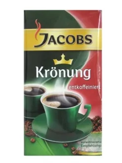 Jacobs Filterkaffee Krönung Entkoffeiniert | Gemahlen | 500g -Essen Verkäufe 1532f5c81045f8abaf4021955b05def2
