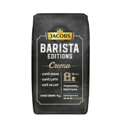 Jacobs Barista Editions Crema | Ganze Bohne | 1000g -Essen Verkäufe 15b5b9331d0816a020f9a4eeee9a9d93