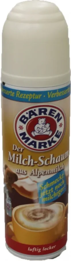 Bärenmarke Der Milch Schaum Luftig Locker In Der Sprühflasche 250ml -Essen Verkäufe 16a15c14fc9bed721a3c1bbfb13ddee3