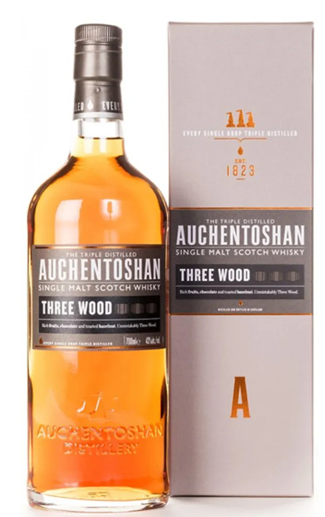 Auchentoshan Three Wood Single Malt Scotch Whisky Triple Distilled | 43 % Vol | 0,7 L 1 Auchentoshan Three Wood Single Malt Scotch Whisky Triple Distilled | 43 % Vol | 0,7 L