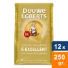 Jacobs Douwe Egberts - Excellent (5) Gemahlener Kaffee - 12x 250g
