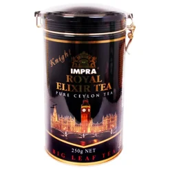 IMPERIAL TEAS Impra Loser Schwarzer Ceylon Tee 250g Royal Elixir Knight Tea Orange Pekoe