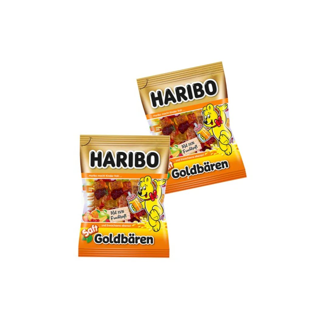 Haribo Saft Goldbären Minis Extraweich Mit 25% Fruchtsaft 220g 2 Haribo Saft Goldbären Minis Extraweich Mit 25% Fruchtsaft 220g – Bild 2