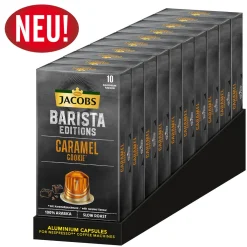 JACOBS Kapseln Barista Editions Caramel Cookie 7 10x10 Nespresso®* Kompatibel
