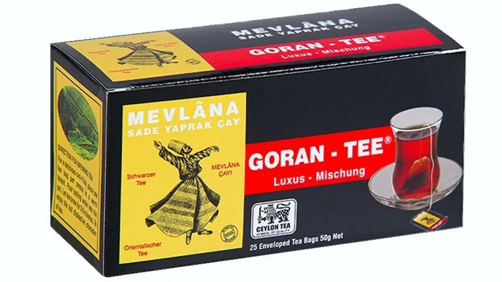 Mevlana Goran Tee Orientalischer Schwarzer Tee 62,5g 1 Mevlana Goran Tee Orientalischer Schwarzer Tee 62,5g