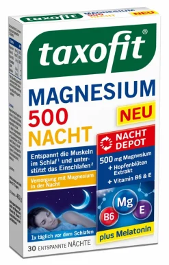 MCM Taxofit Magnesium 500 Nacht Tabletten 30 St -Essen Verkäufe 18f919e3cf4dd6ee98863e63105824a0