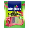 Hitschler Hitschies Bunte Drachenzungen Saurer Fruchtgummi Veggie 125g, Menge:125g