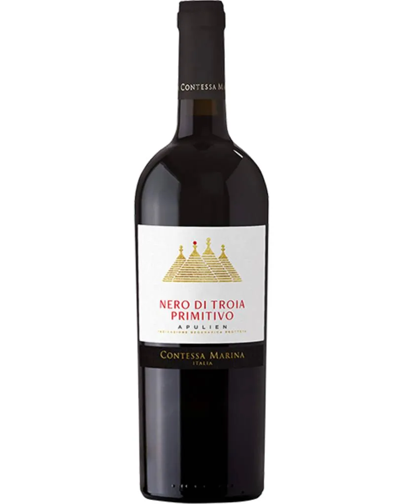 Nero Di Troia Primitivo Puglia IGT Contessa Marina Apulien | Italien | 13,50% Vol | 0,75 L 1 Nero Di Troia Primitivo Puglia IGT Contessa Marina Apulien | Italien | 13,50% Vol | 0,75 L