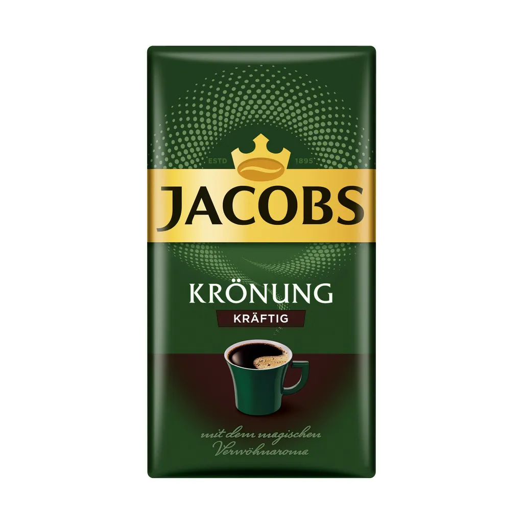 JACOBS Filterkaffee Krönung Kräftig 6 X 500g Pulver-Kaffee Gemahlen Röstkaffee 2 JACOBS Filterkaffee Krönung Kräftig 6 X 500g Pulver-Kaffee Gemahlen Röstkaffee – Bild 2