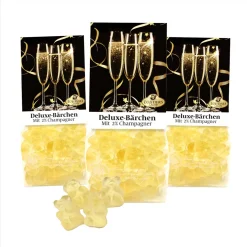 Lühders LÜHDERS - Deluxe Bärchen Mit 2% Champagner (3er Set)