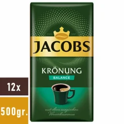 JACOBS Krönung Balance Filterkaffee 12 X 500 G Gemahlener Röstkaffee 11 JACOBS Krönung Balance Filterkaffee 12 X 500 G Gemahlener Röstkaffee -Essen Verkäufe 1c23b5ad59226354684da1707df833c9